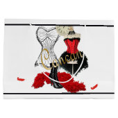 Cancan Costume 1 Groot Cadeauzakje (Achterkant)