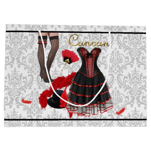 Cancan Costume 2 Large Cadeautasje (Achterkant)