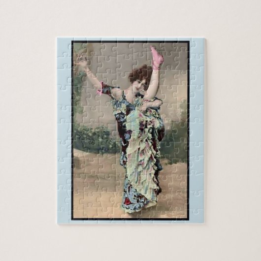 Cancan Dancer 1 Legpuzzel (Verticaal)
