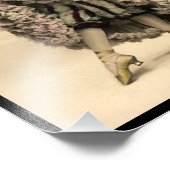 Cancan Dancer 4 Photo Print Foto Afdruk (Hoek)