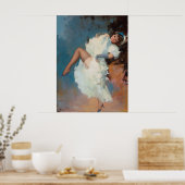 Cancan Dancer Poster (Keuken)