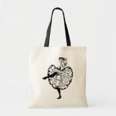 Cancan Dancer Tote Bag (Voorkant)