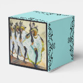 Cancan Dancers Bedankdoosjes (Achterkant)