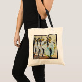 Cancan Dancers Canvas tas (Voorkant (product))