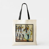 Cancan Dancers Canvas tas (Achterkant)