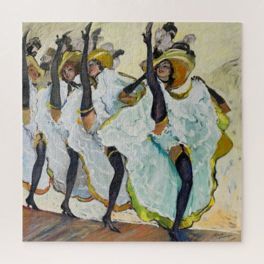 Cancan Dancers Legpuzzel (Verticaal)