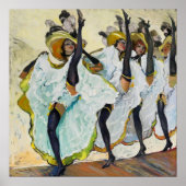 Cancan Dancers Poster (Voorkant)