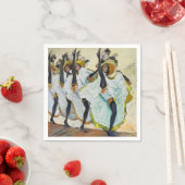 Cancan Dancers Servet (Insitu)