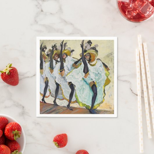 Cancan Dancers Servet (Insitu)