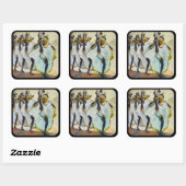 Cancan Dancers Sticker (Vel)