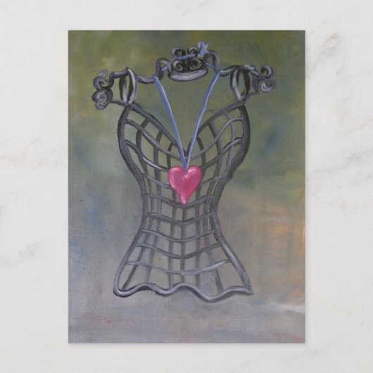 Cancan Mannequin Briefkaart (Voorkant)