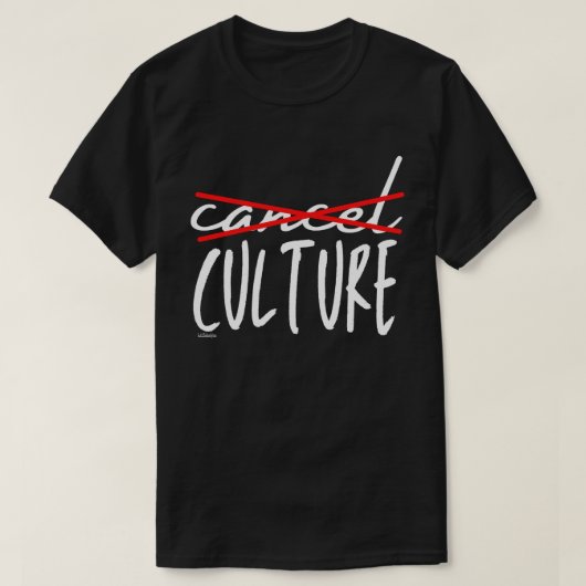 CANCEL CANCEL CULTURE grappig sarcastisch T-shirt (Design voorkant)