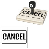 CANCEL RUBBERSTEMPEL (Gestempeld)