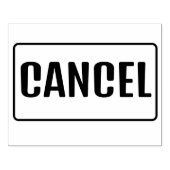 CANCEL RUBBERSTEMPEL (Afrduk)