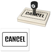 CANCEL RUBBERSTEMPEL (Gestempeld)