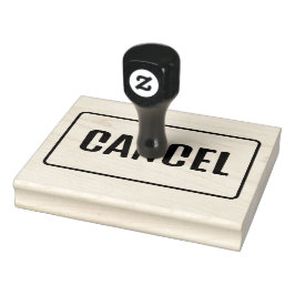 CANCEL RUBBERSTEMPEL