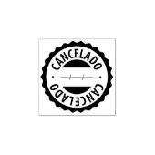 Cancelado, Portugese rubberzegel Rubberstempel (Afrduk)