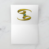 CANCER 2 Zodiac Birthday Kaart (Binnen)