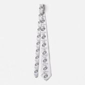 Cancer 69 Zodiac Sign Thunder_Cove Stropdas (Achterkant)