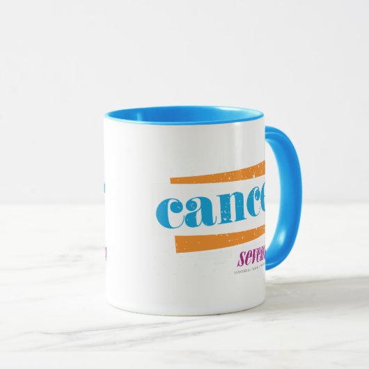 Cancer Aqua Mok (Voorkant rechts)