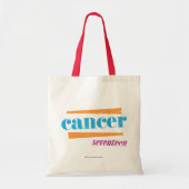 Cancer Aqua Tote Bag (Voorkant)