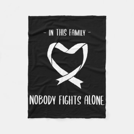 Cancer Awareness 9  Fleece Deken (Voorkant)