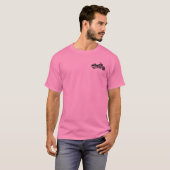Cancer Awareness Motorcycle Shirt - zie terug (Voorkant volledig)