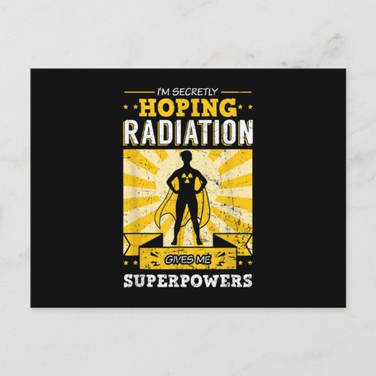 Cancer Awareness Patient Warrior Chemo Radiation T Aankondigingskaart (Voorkant)