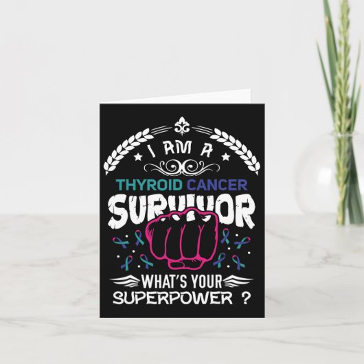 Cancer Awareness Ribbon S Kaart (Voorkant)