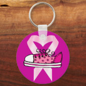 Cancer Awareness Sleutelhanger door SRF (Voorkant)