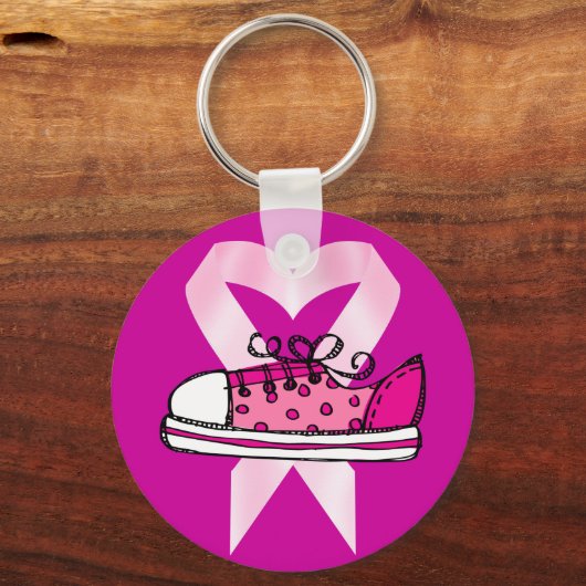 Cancer Awareness Sleutelhanger door SRF (Voorkant)