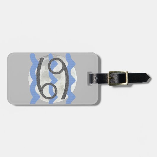 Cancer Bagagelabel (Voorkant horizontaal)