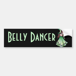 Cancer Belly Dancer Bumpersticker