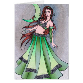 Cancer Belly Dancer Kaart