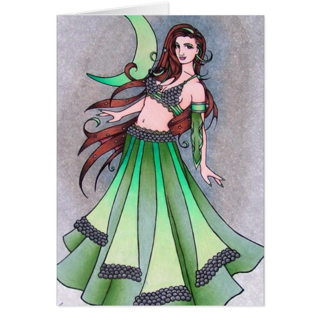 Cancer Belly Dancer Kaart (Voorkant)