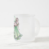 Cancer Belly Dancer Matglas Koffiemok (Voorkant rechts)