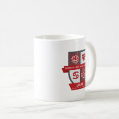 Cancer Birthday Crest™ for July 1-22 Mug Koffiemok (Voorkant rechts)