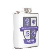 Cancer Birthday Crest™ for June 22-30 Heupfles (Rechts)