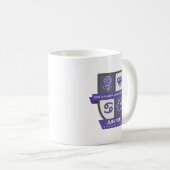Cancer Birthday Crest™ for June 22-30 Mug Koffiemok (Voorkant rechts)