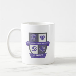 Cancer Birthday Crest™ for June 22-30 Mug Koffiemok