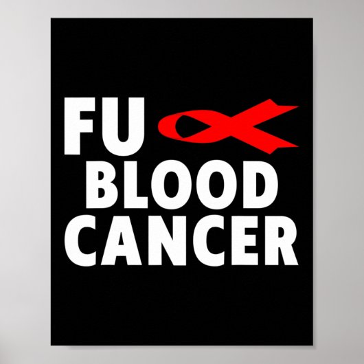 Cancer - Blood Cancer Awareness 2  Poster (Voorkant)
