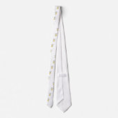 Cancer Bully (Gold Ribbon) Stropdas (Achterkant)