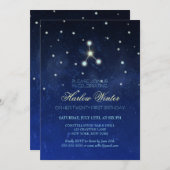 Cancer Constellation Birthday Party Kaart (Voorkant / Achterkant)