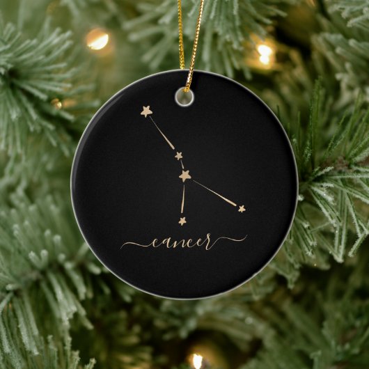 Cancer Constellation Ceramic Ornament (Boom)