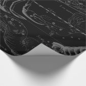 Cancer Constellation  Engraving Hevelius Cadeaupapier (Hoek)