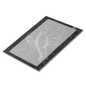 Cancer Constellation  Engraving Hevelius Notitieblok (Schuin)