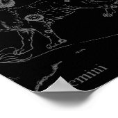 Cancer Constellation  Engraving Hevelius Poster (Hoek)