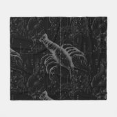 Cancer Constellation Hevelius 1690 Decor Fleece Deken (Voorkant (Horizontaal))