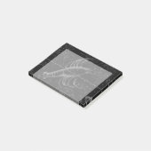 Cancer Constellation Hevelius 1690 Decor Post-it® Notes (Schuin)