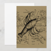 Cancer Constellation Hevelius 1690 June 21-Juli 22 (Voorkant / Achterkant)